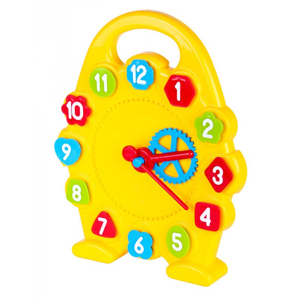 Купить игрушку часы. Сортер ТЕХНОК часы (3046). Игрушечные часы. Часы развивающие для детей. Игрушечные часы для малышей.