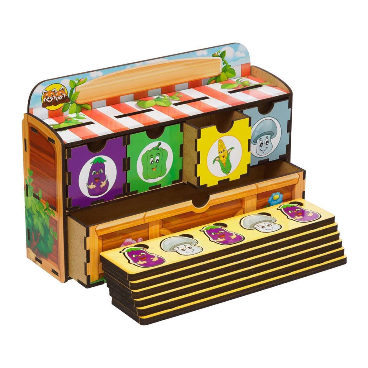 Игровой набор "Волшебная шкатулочка: Овощи"