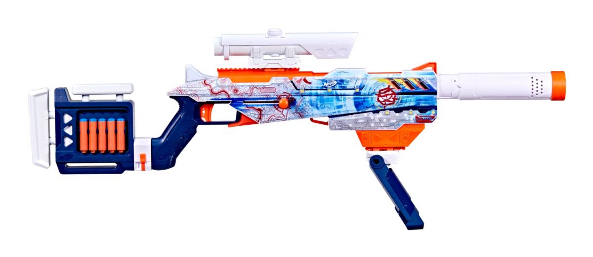 Бластер игрушечный Nerf Loadout Arctic Zerostriker  фото 17
