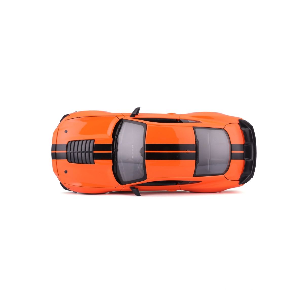 Автомодель в масштабе 1:24 - 2020 Ford Mustang Shelby GT500 оранжевый  фото 17