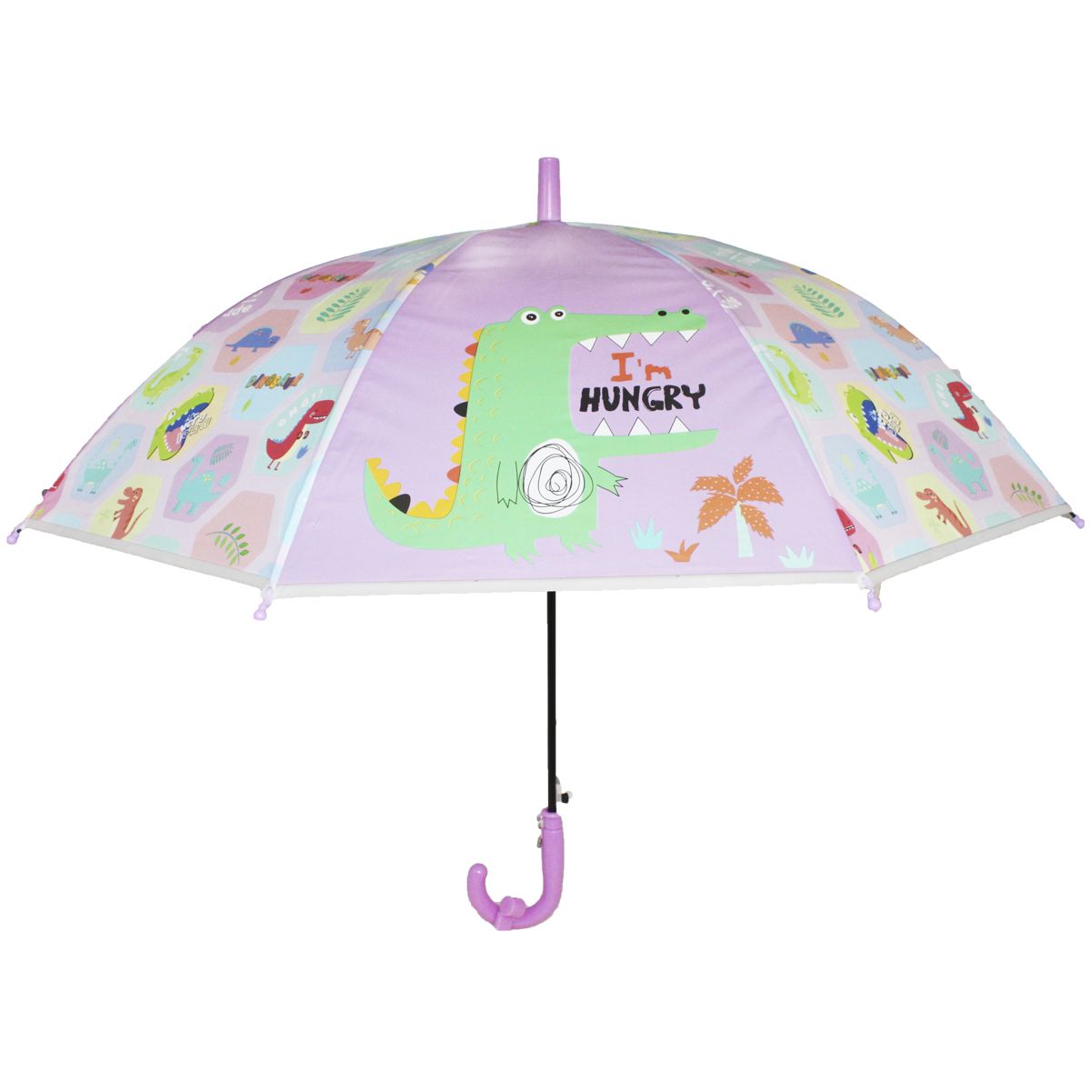 Детский зонт со свистком, розовый