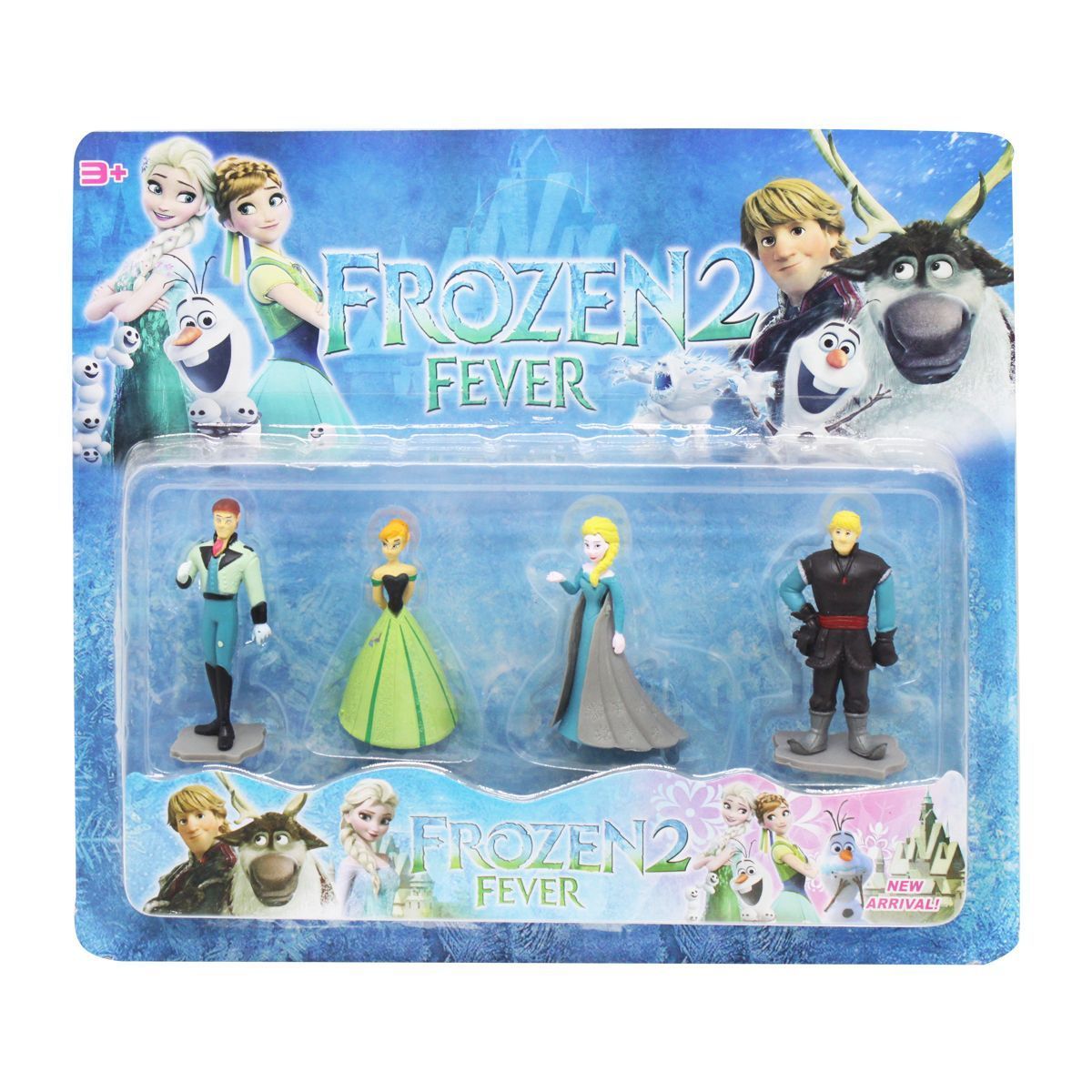 Уцінка.  Фігурки-персонажі "Frozen", вид 2 - неякісно нанесена фарба на фігурки