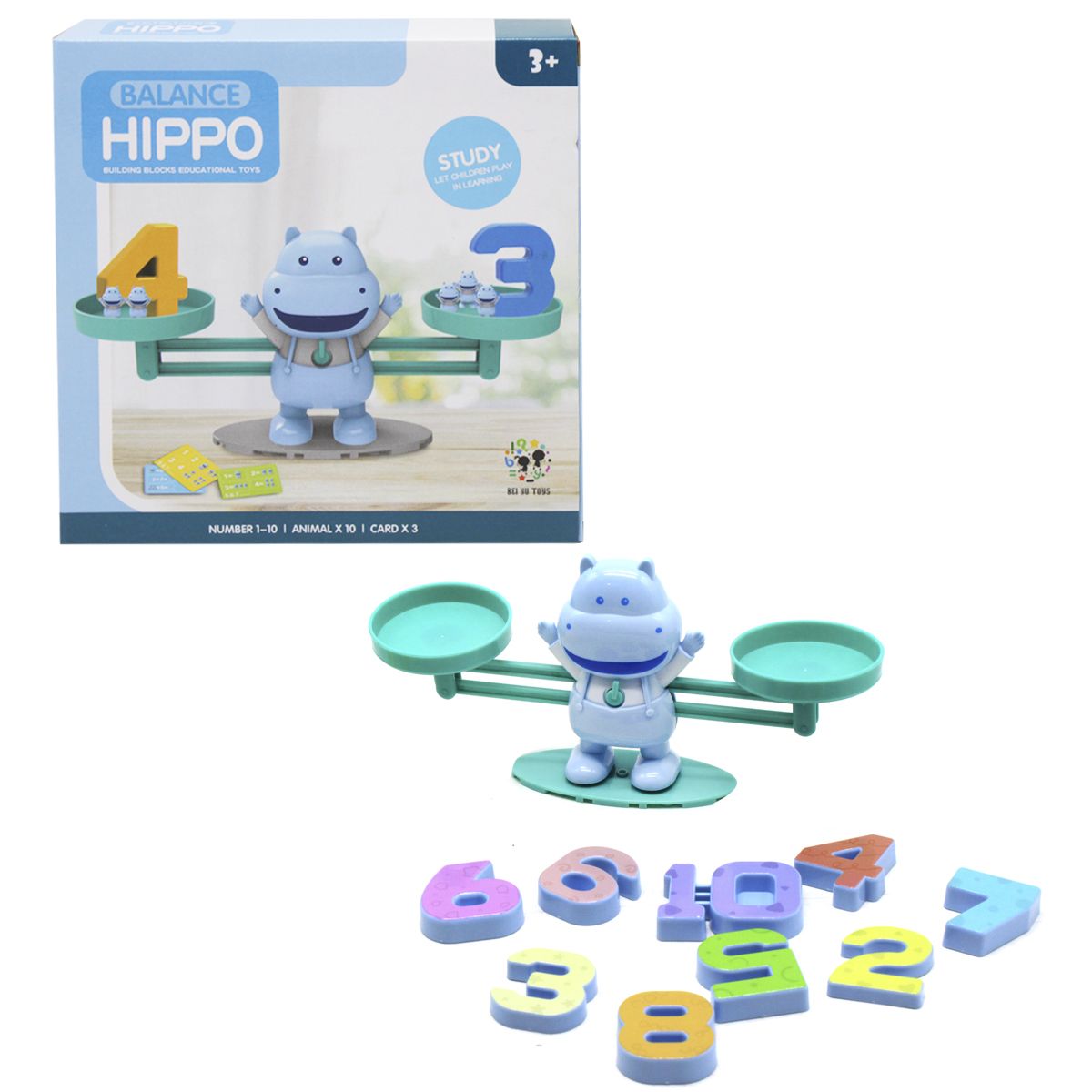 Игра-балансир "Balance Hippo"