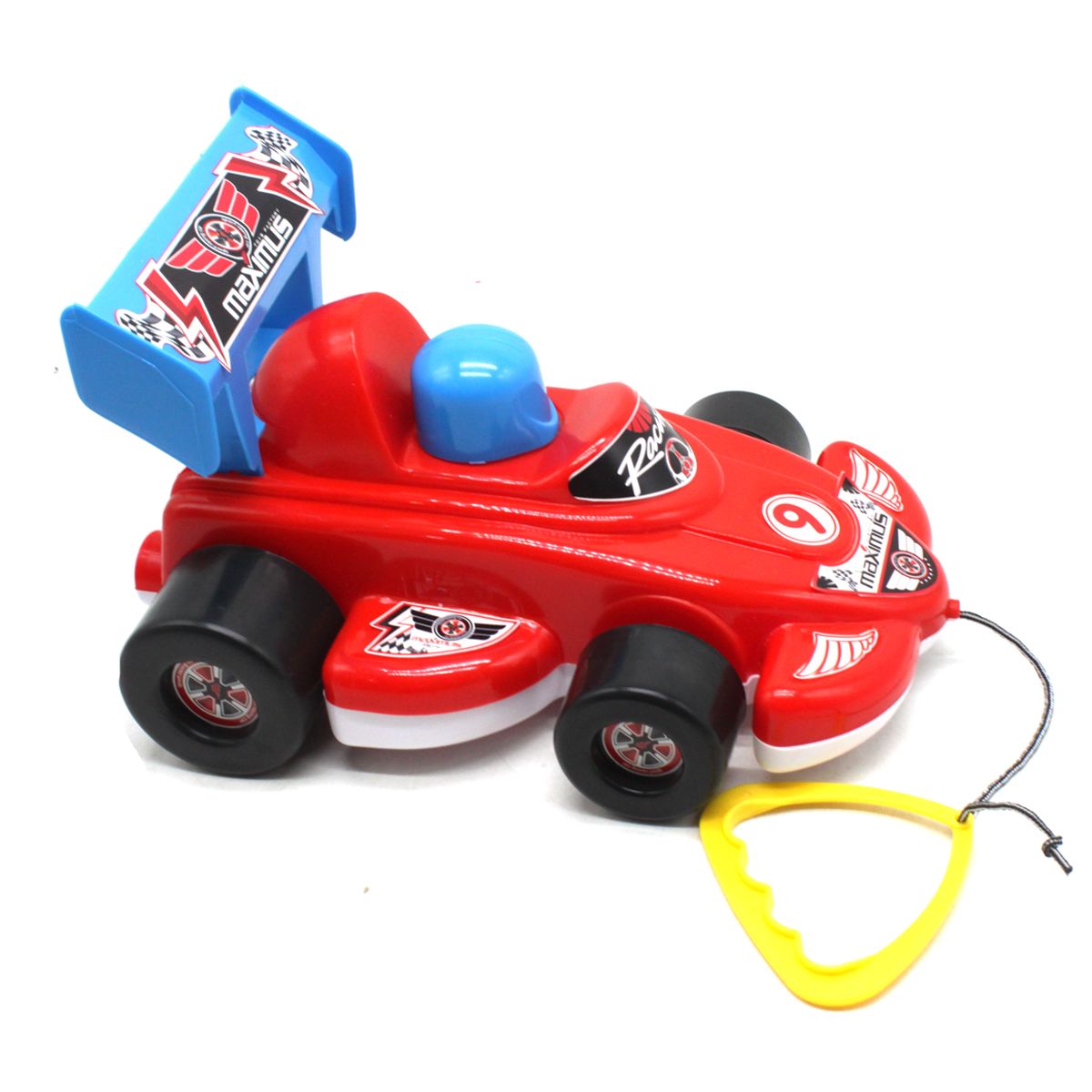 Машинка для перегонів "Бустер", червона