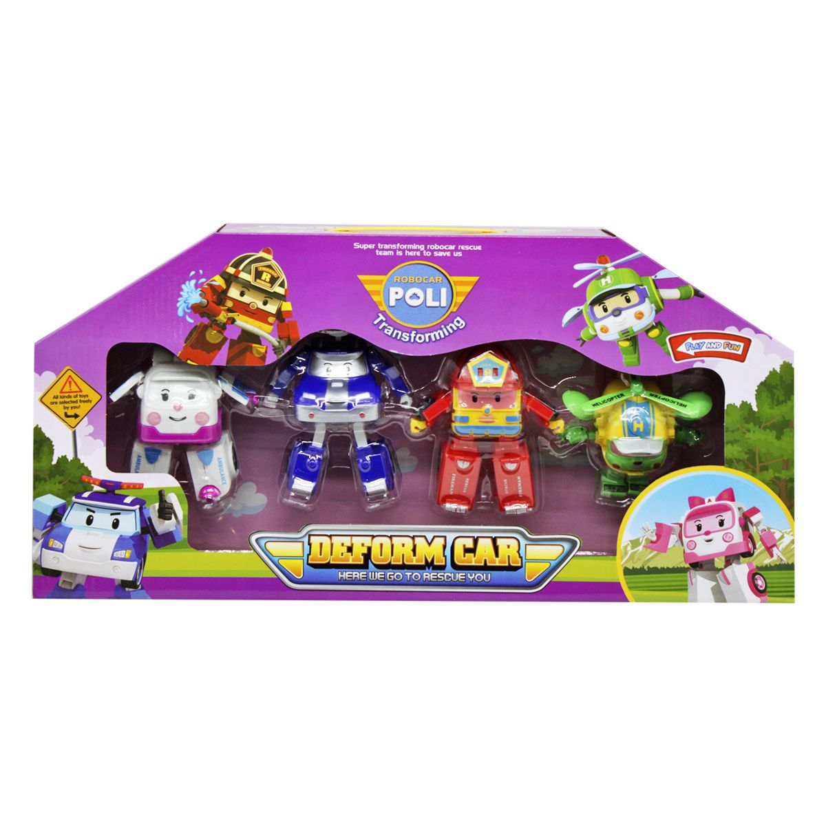 Набор трансформеров "Robocar Poli" Вид 1 Набор трансформеров "Robocar Poli" Вид 1