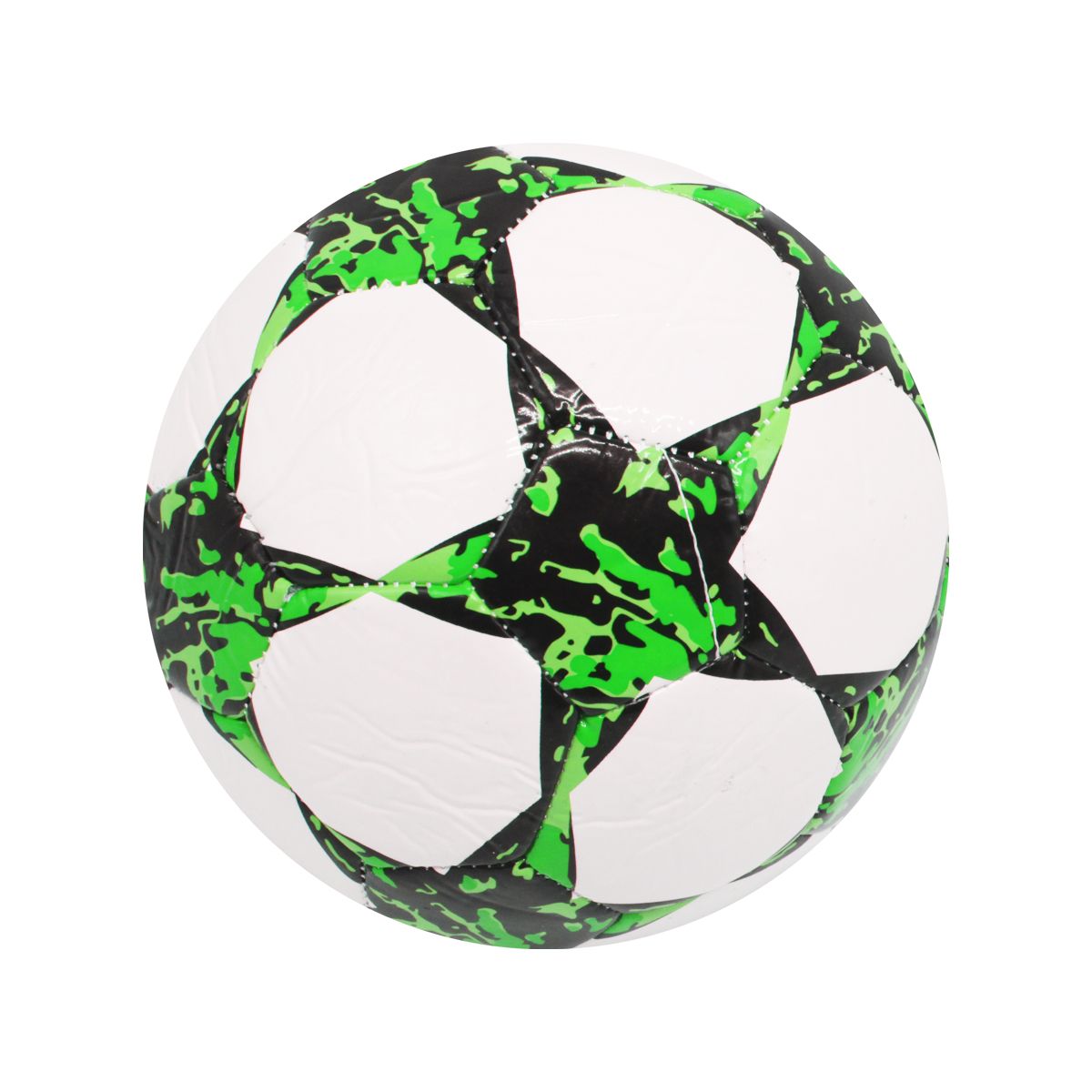 Футбольный мяч №2, зелёный