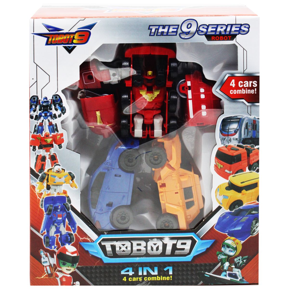 Трансформер "TOBOT9", червоний Трансформер "TOBOT9", червоний