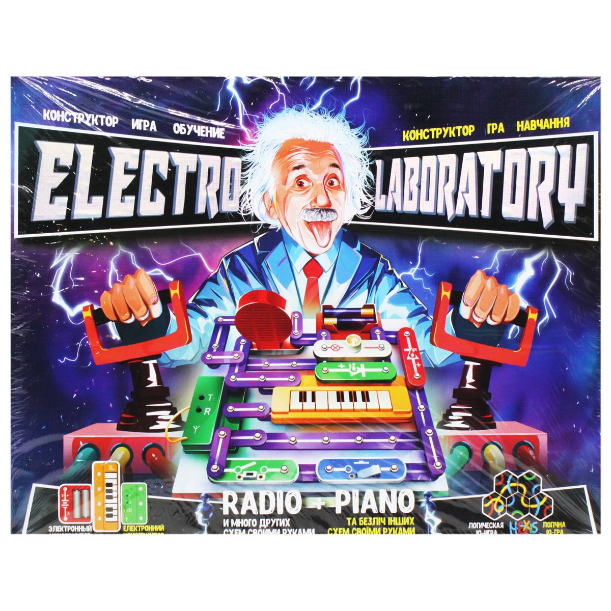 Електронний конструктор "Electro Laboratory.  Radio+Piano"