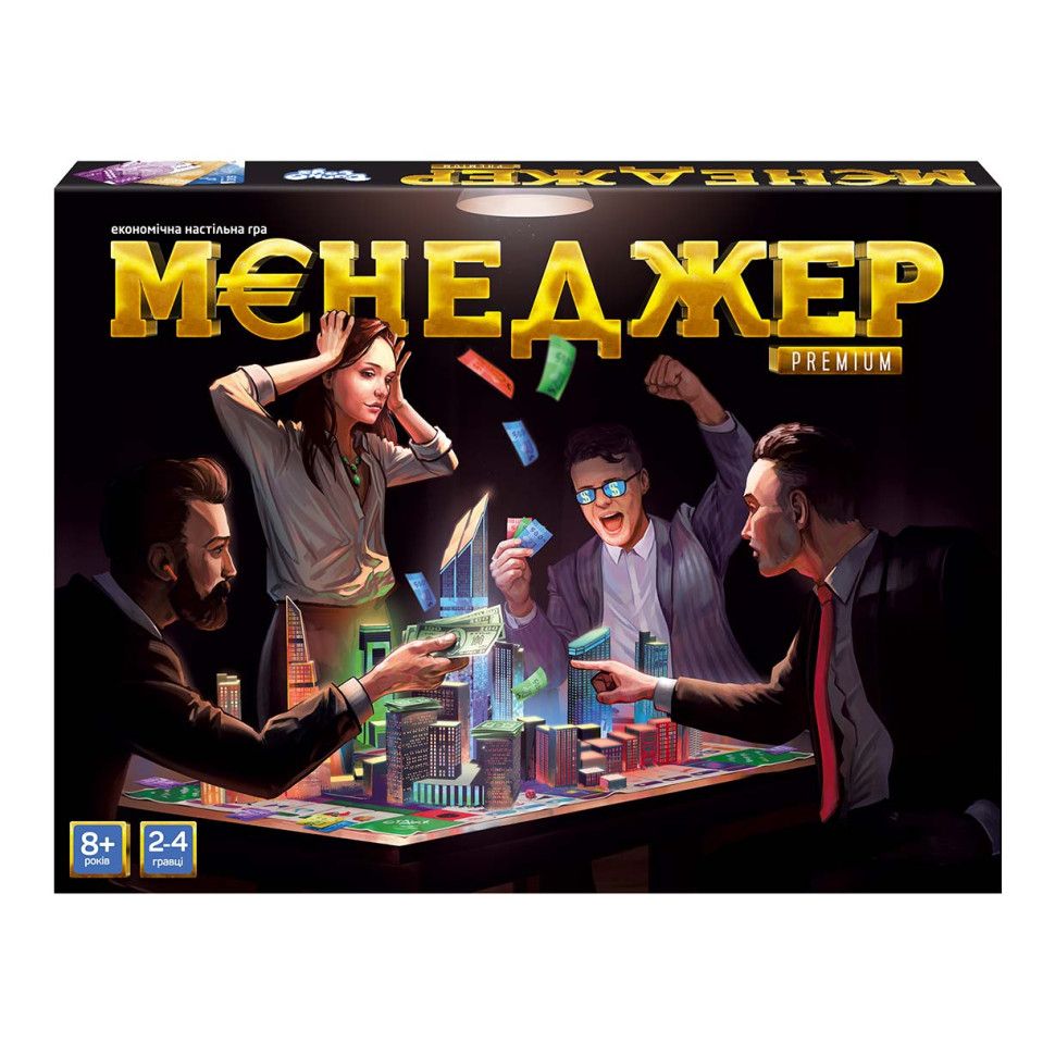 Настольная игра "Менеджер Premium" (укр)  фото 1