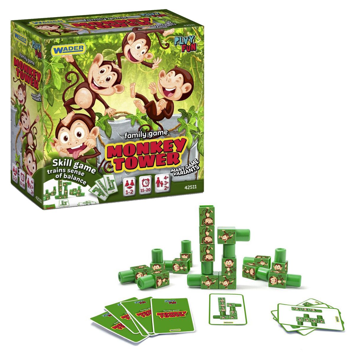 Настольная игра "Башня обезьян"