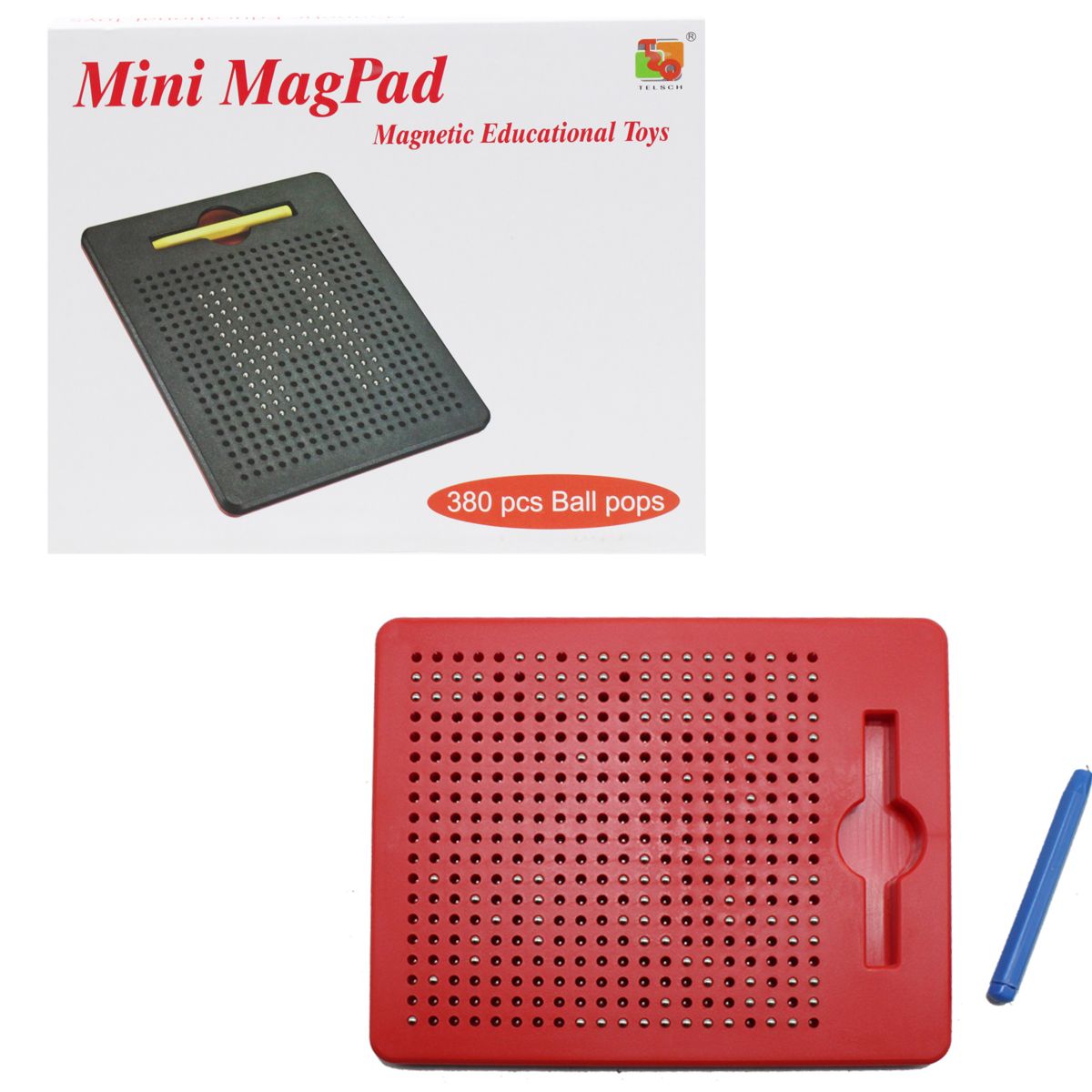 Магнітна дошка "MagPad", червона