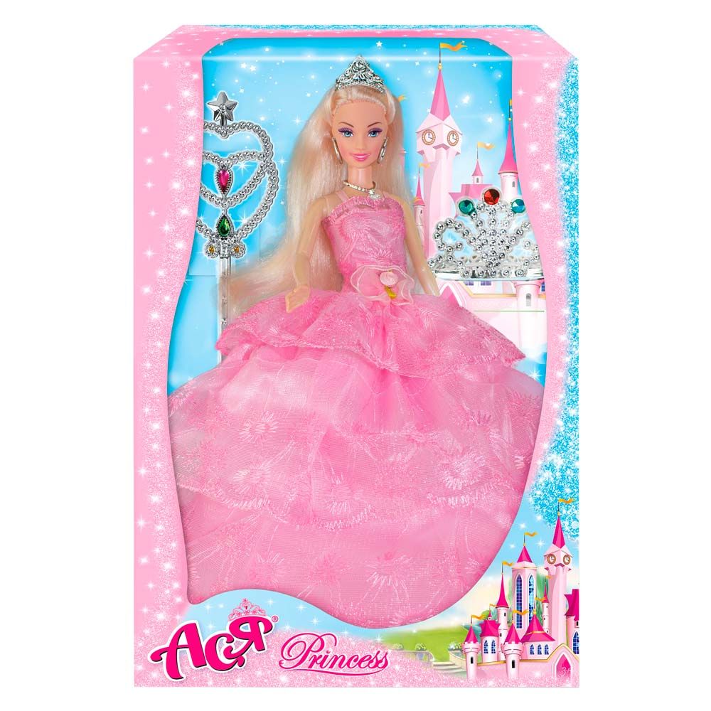 [35099] Набір з лялькою Асею "Стиль принцеси", 28 см, блондинка