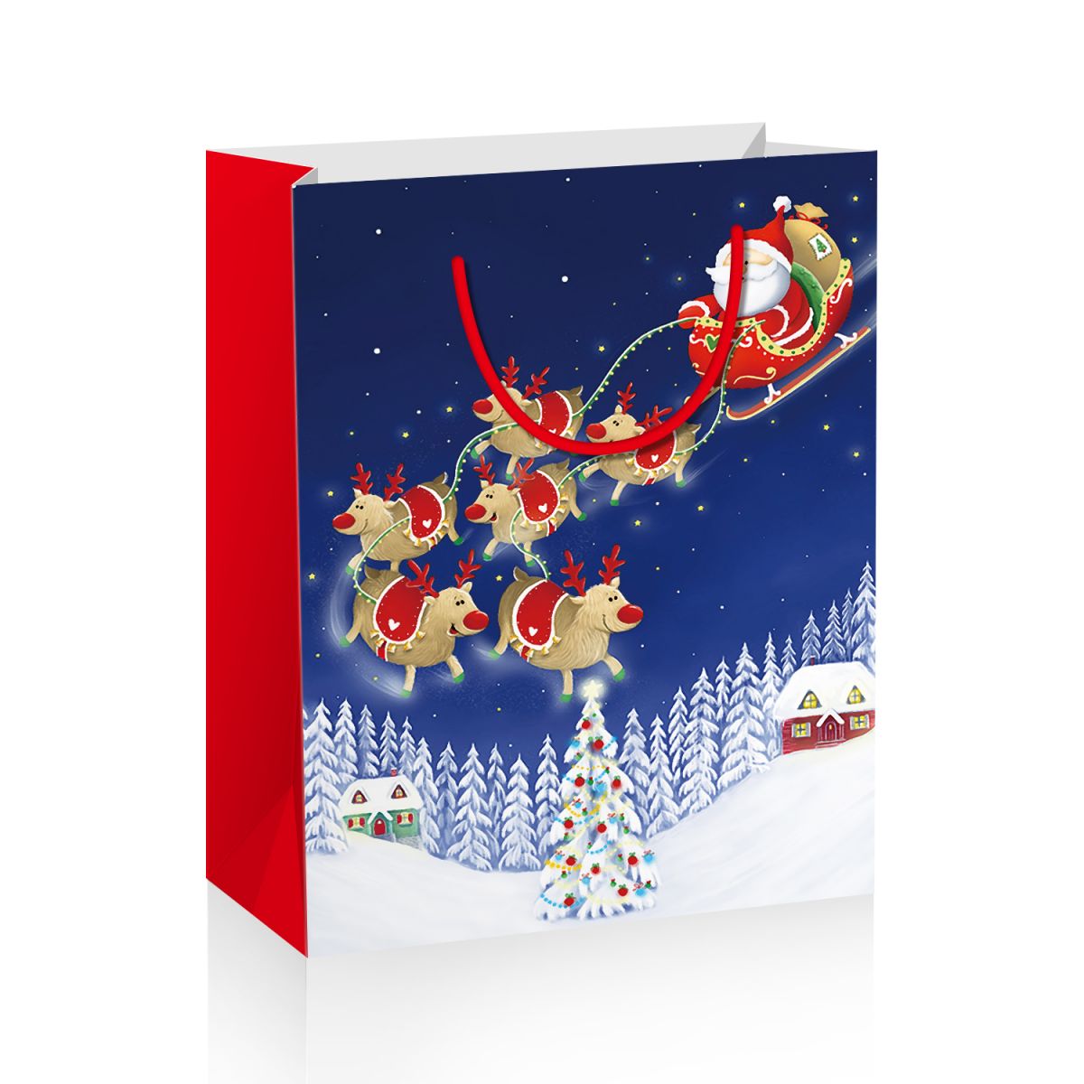 Подарочный пакет "Christmas", вид 1 Подарочный пакет "Christmas", вид 1