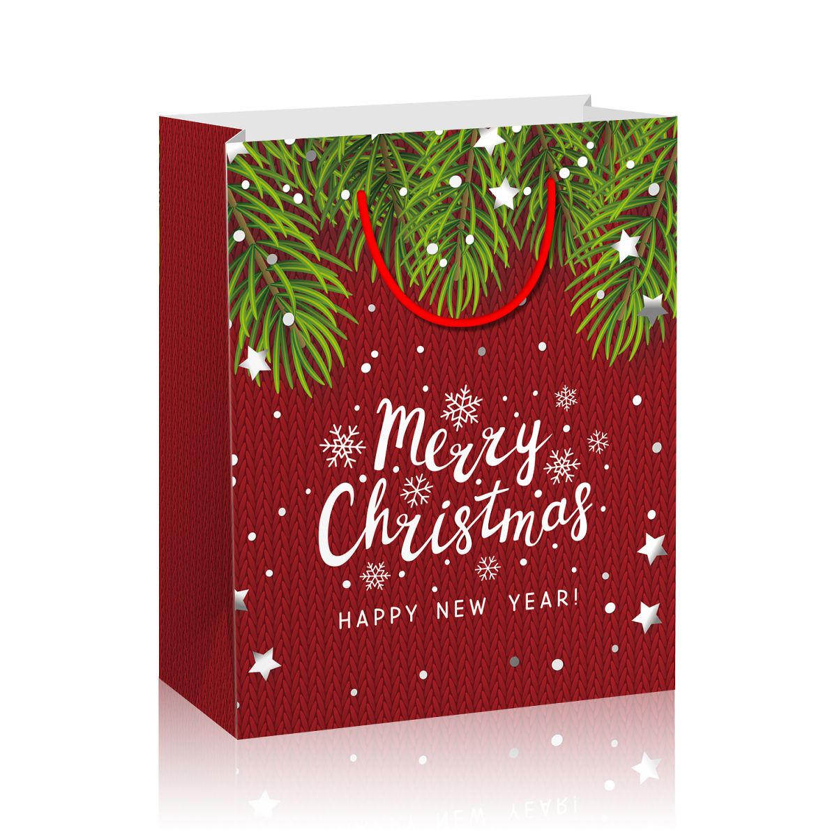 Подарочный пакет "Merry Christmas", вид 1 фото 1 Подарочный пакет "Merry Christmas", вид 1 фото 1