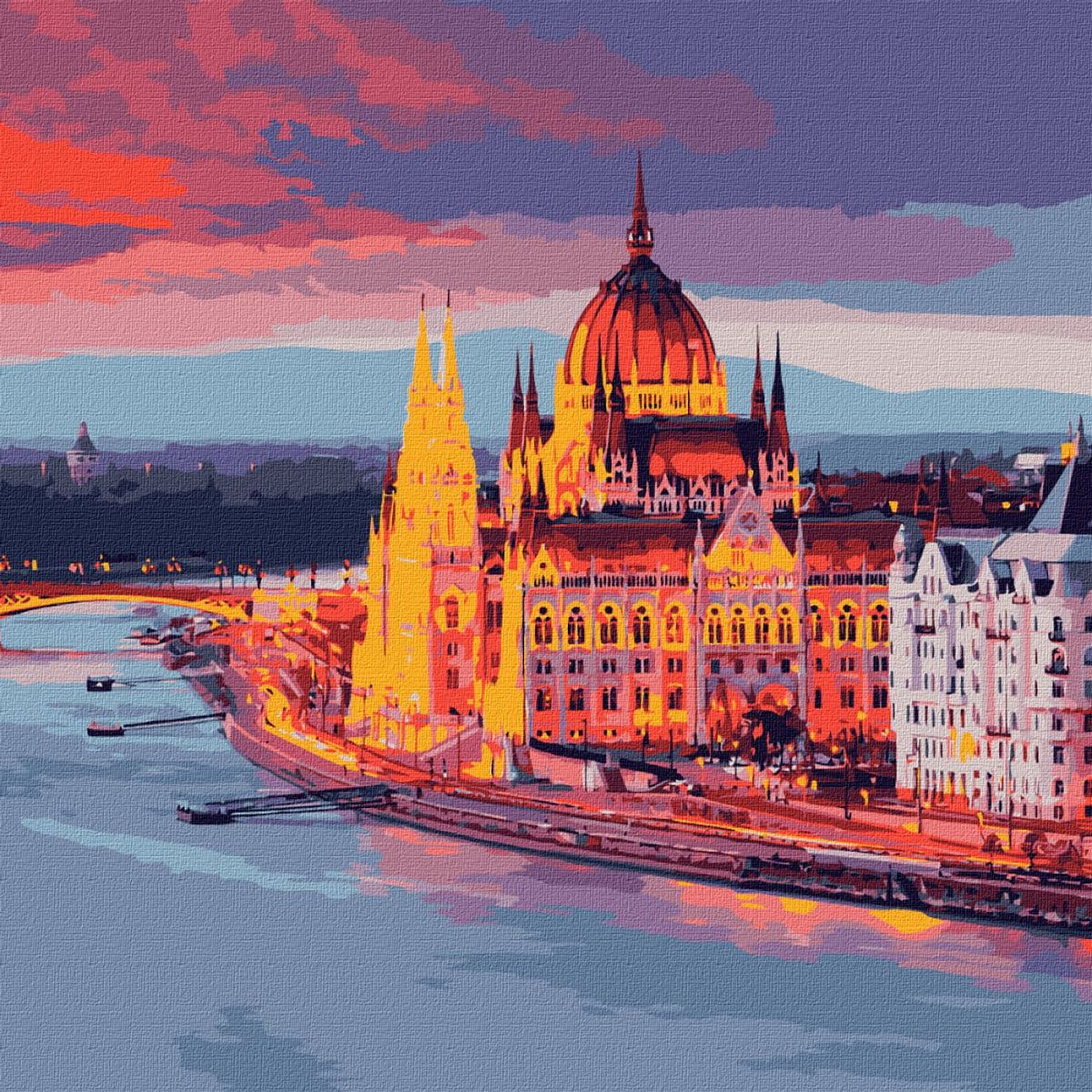 Картина за номерами "Будапешт" ★★★★★