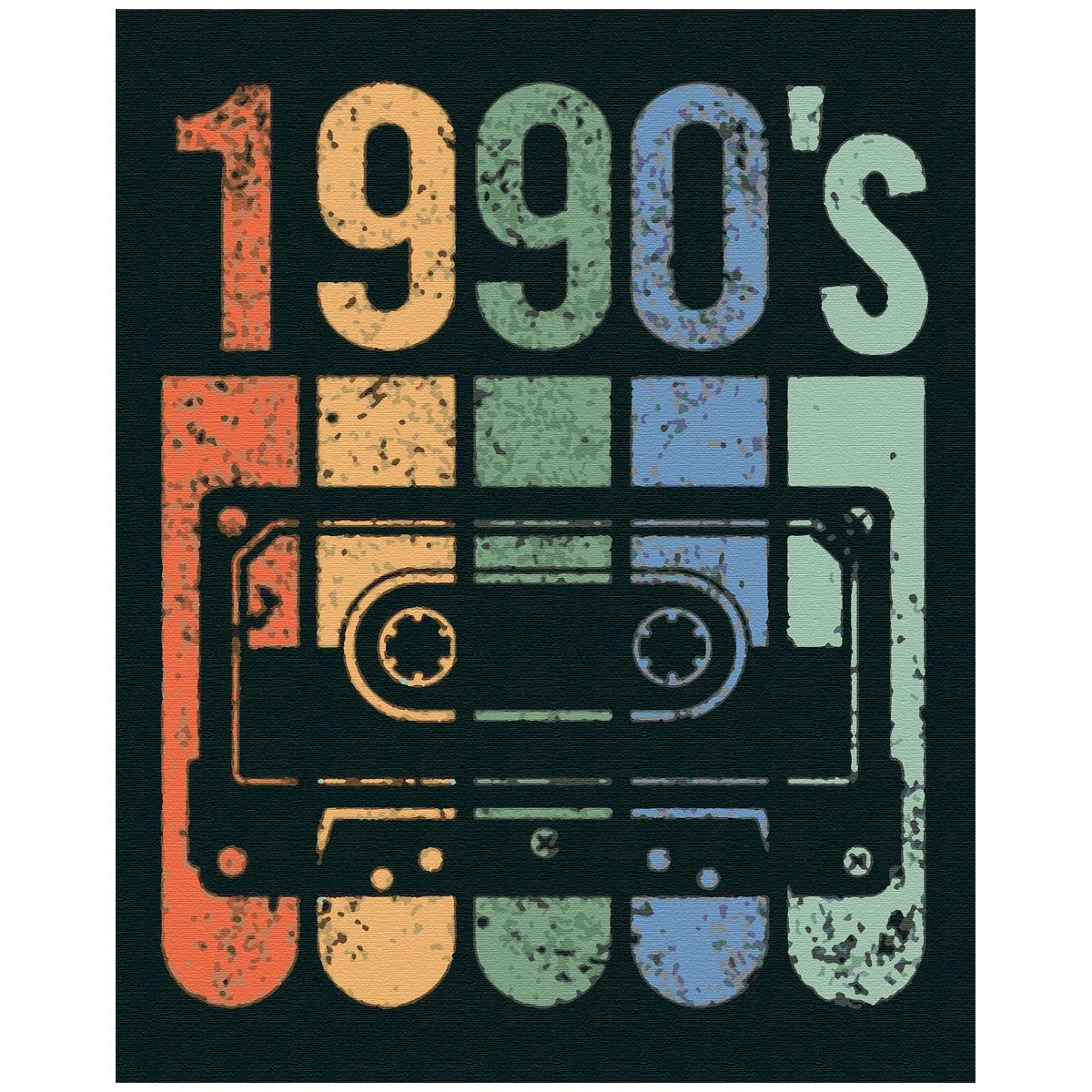 Картина за номерами "1990's"  фото 1