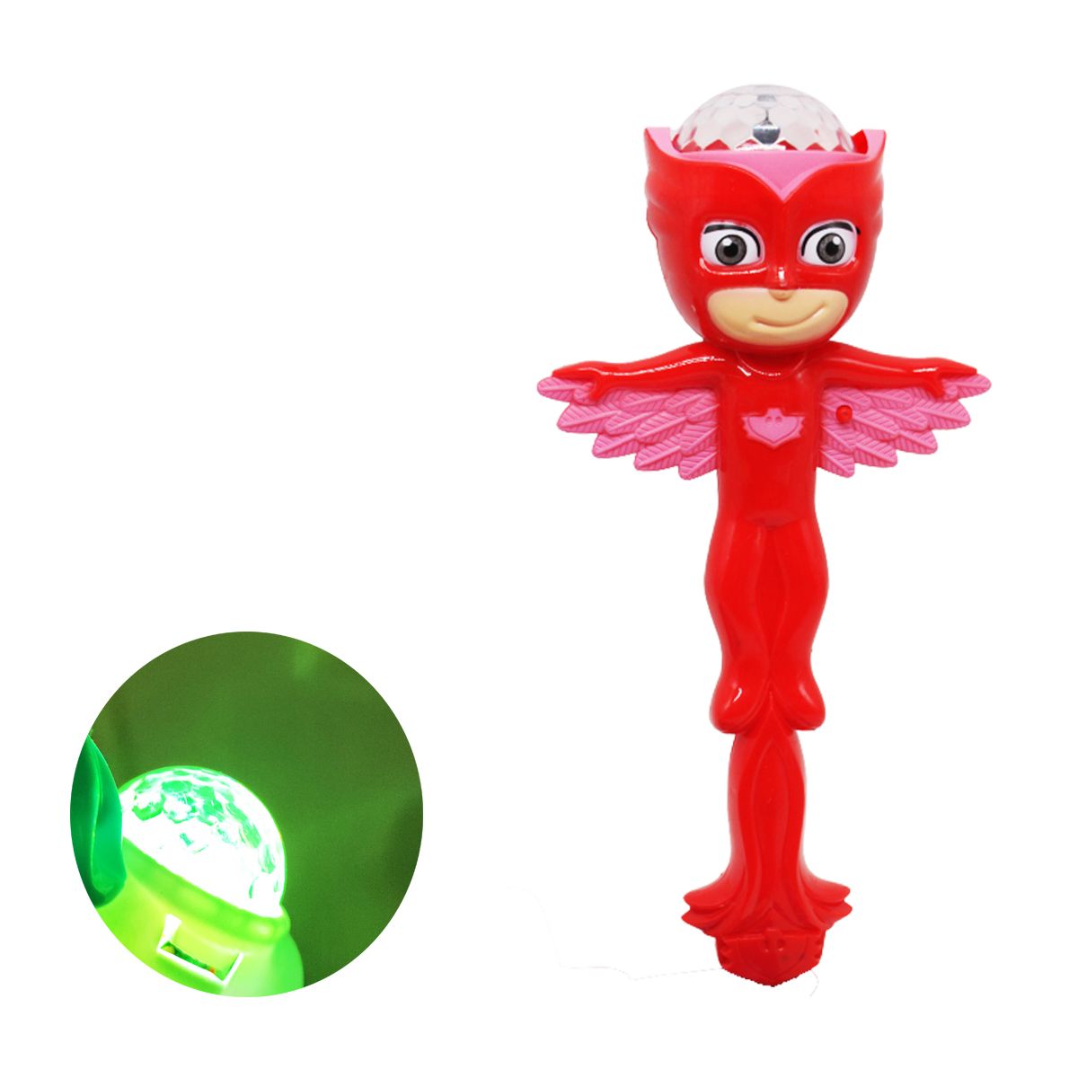 Іграшка "Герої в масках" червоний (на палиці)