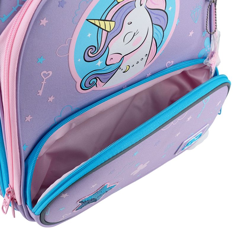 Рюкзак GoPack Education каркасний 597M-3 Fairytale Unicorn  фото 18
