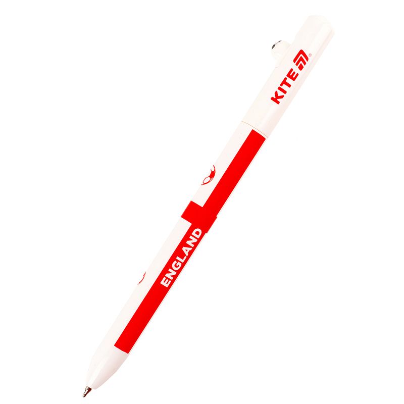 Ручка кулькова автоматична Football nations, синя  фото 18