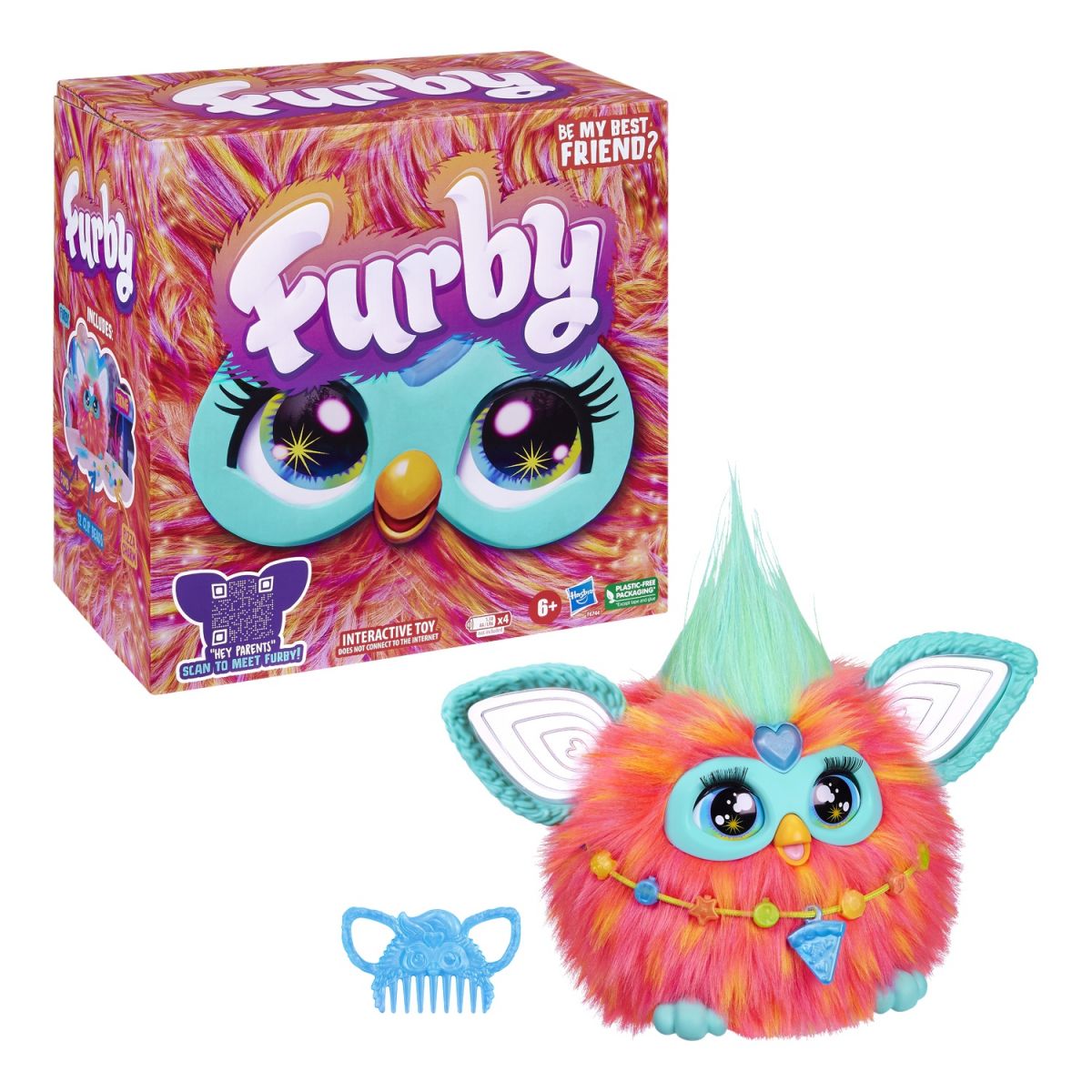 Іграшка інтерактивна Furby Coral Кораловий  фото 18