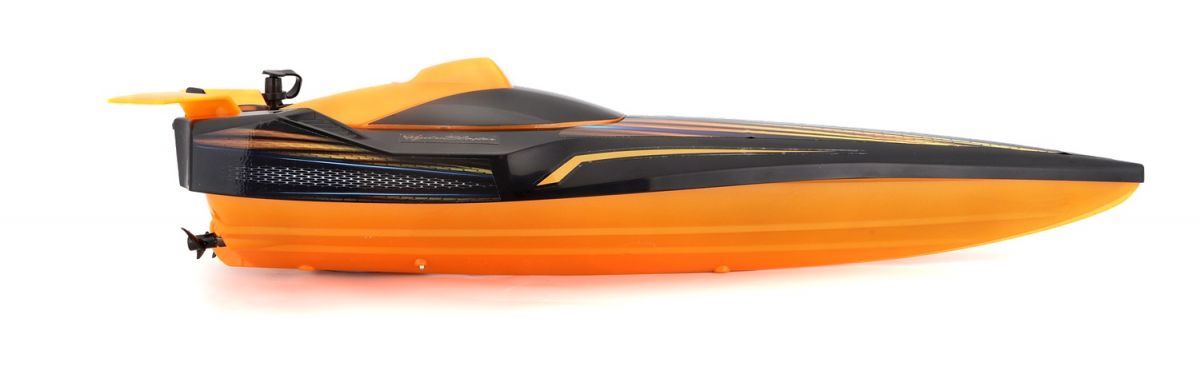 Катер на р/у Hydro Blaster Speed Boat - помаранчево-чорний  фото 18