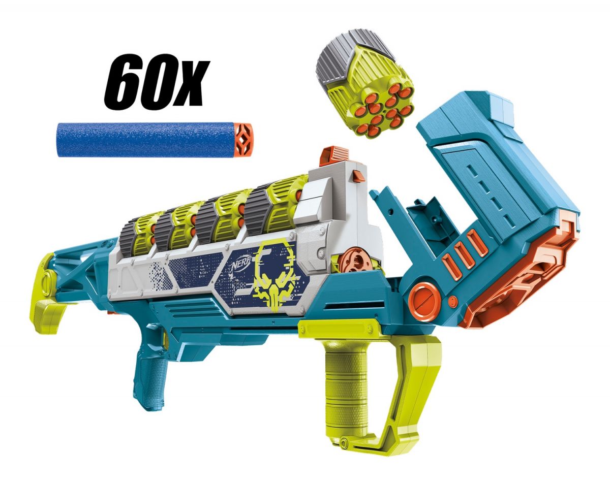 NERF Бластер іграшковий Nerf Rebel Ops Doom Cannon, 60 дротиків, 5 супершелів  фото 18