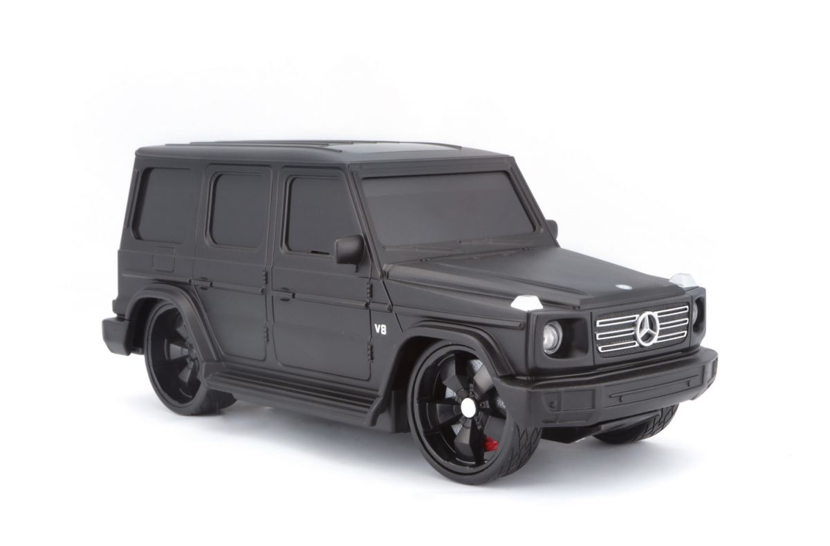 Машинка іграшкова на р/к  2018 Mercedes-Benz G-Class, масштаб 1:24 матовий чорний  фото 18