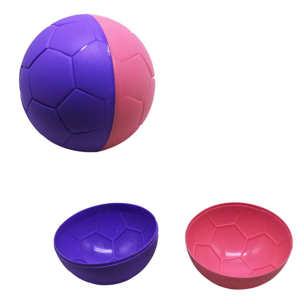 Формочка для піску "М'яч", фіолетово-рожевий