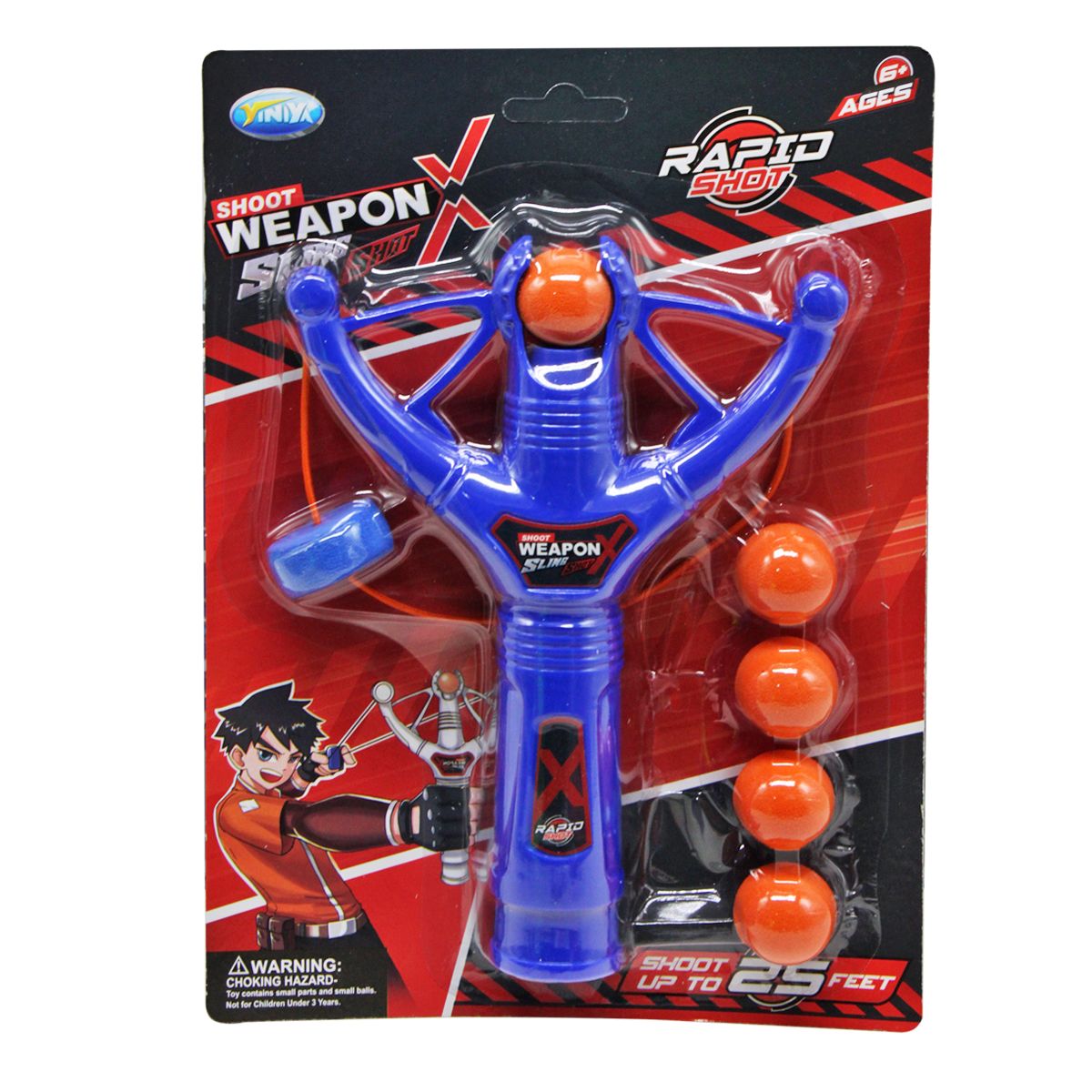 Рогатка "Weapon slingshot", синий Рогатка "Weapon slingshot", синий