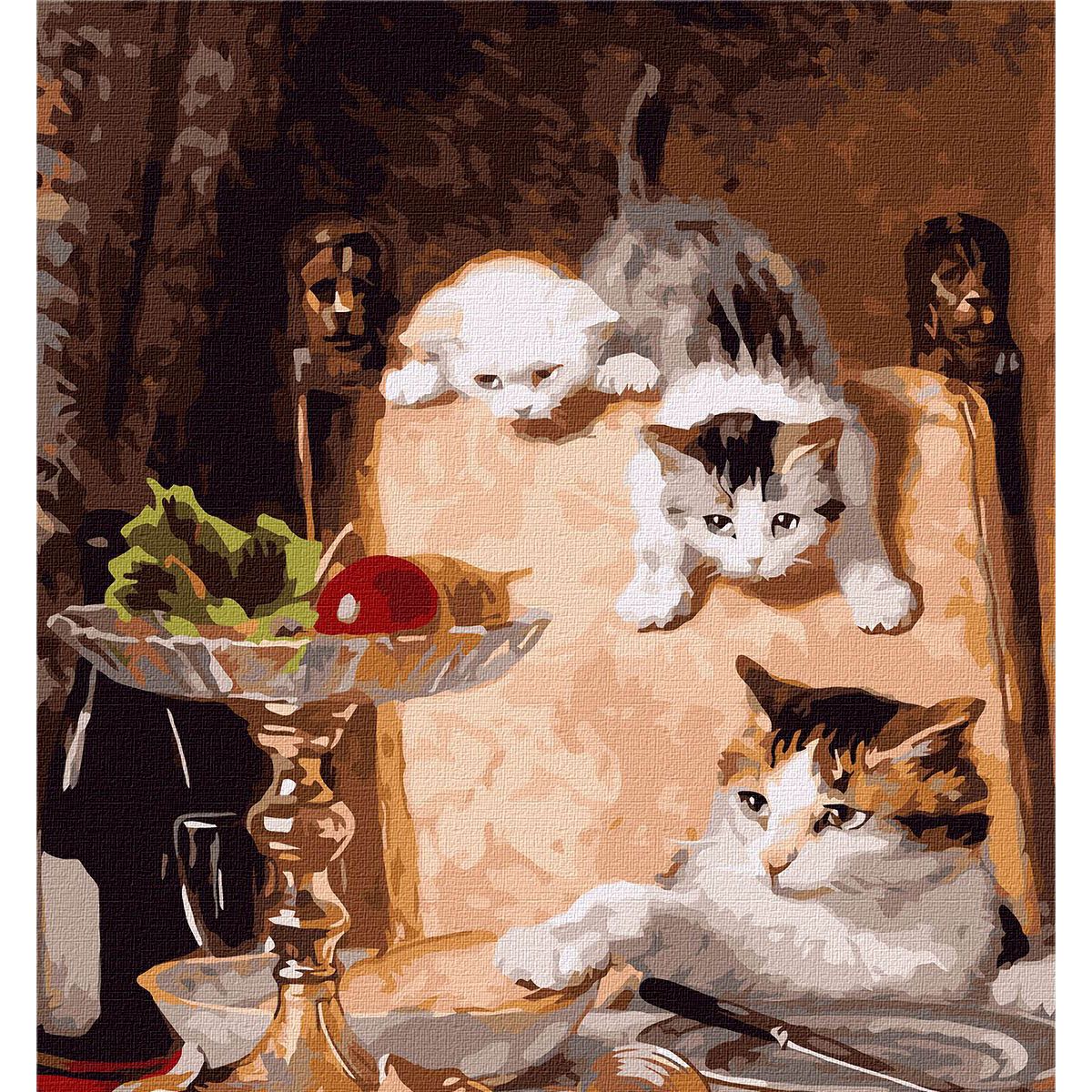 Картина за номерами "Прихильники сиру"  фото 1