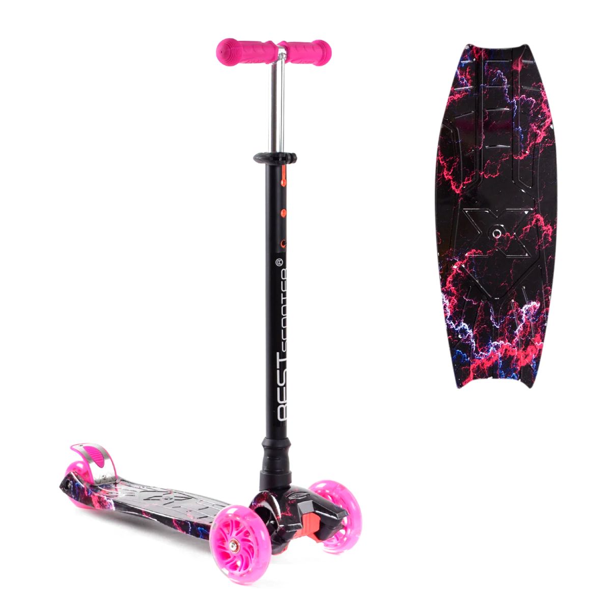 Самокат трехколесный "Best Scooter" Самокат трехколесный "Best Scooter"