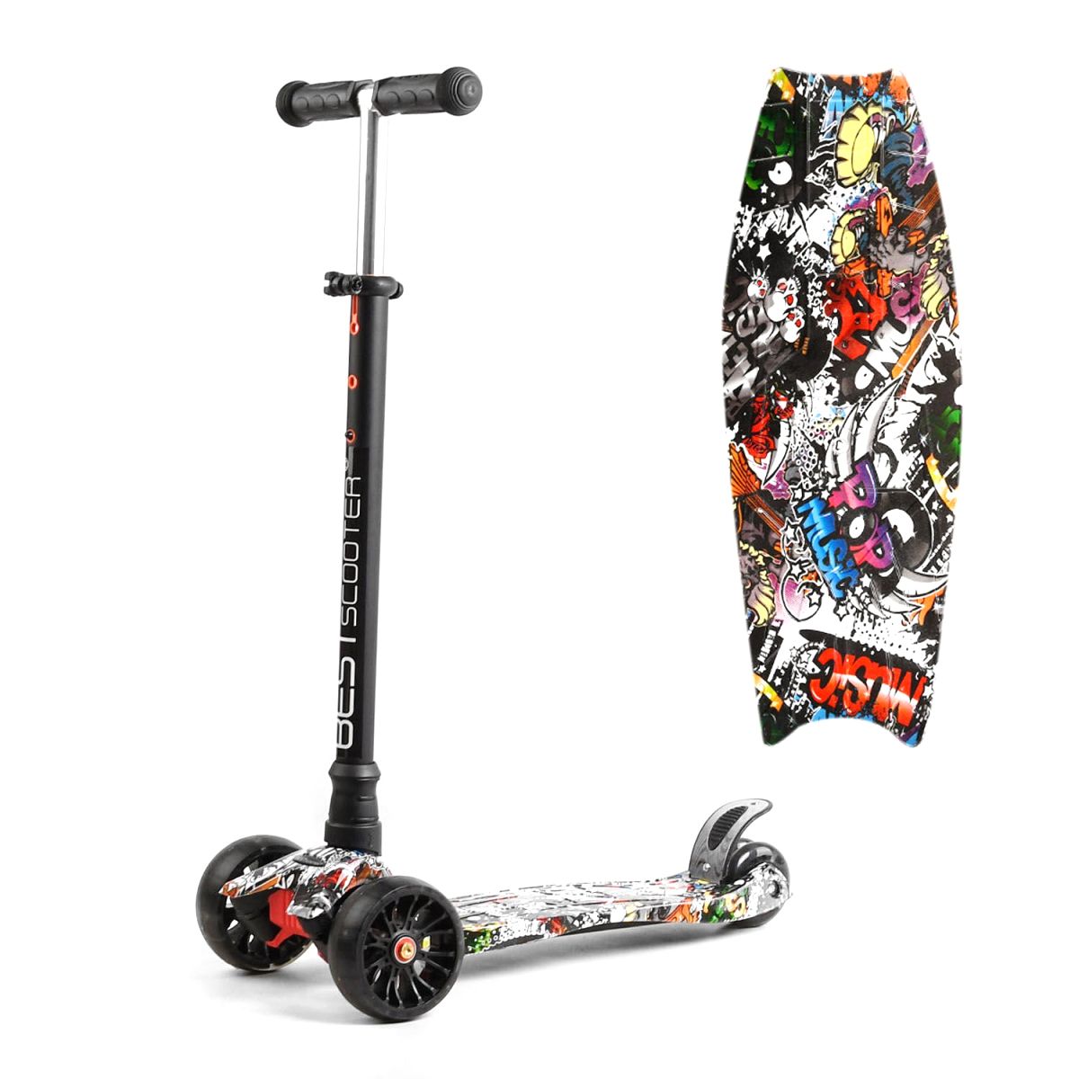 Самокат трехколесный MAXI “Best Scooter” Самокат трехколесный MAXI “Best Scooter”