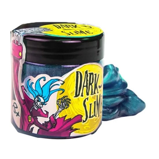 Слайм "Dark slime" перламутровый, голубой