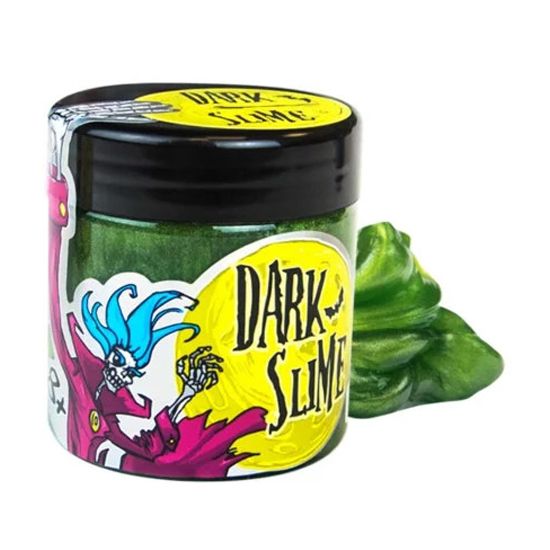 Слайм "Dark slime" перламутровый, зеленый