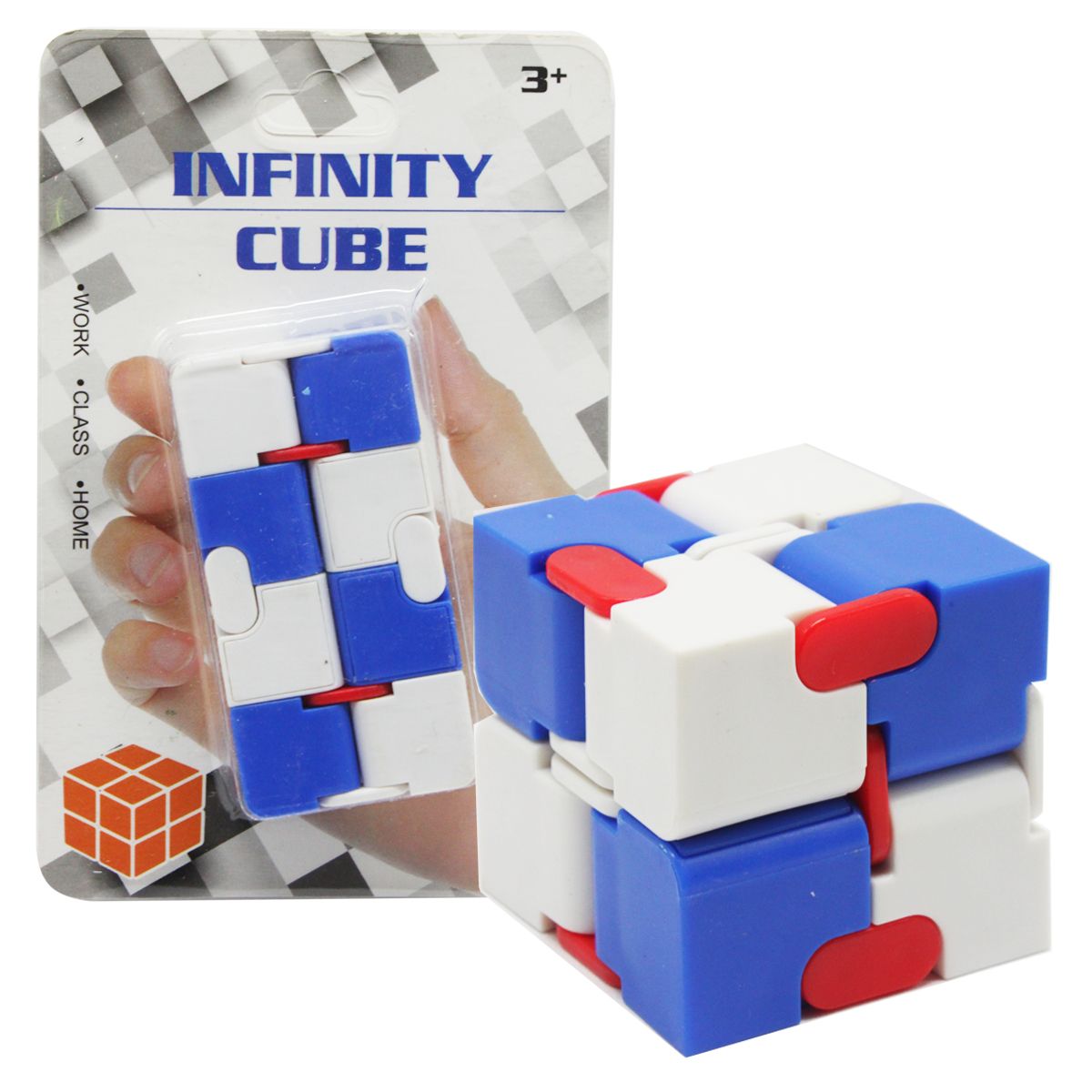 Головоломка "Інфініті куб", синій