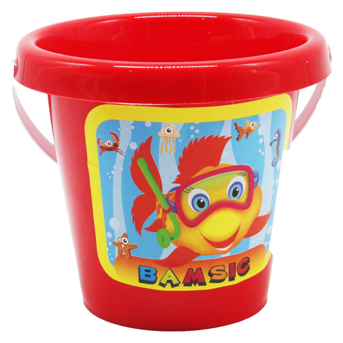 Відро для піску "Класік-1", червоне  фото 1