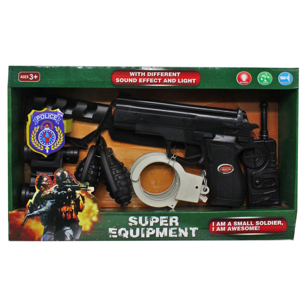 Полицейский набор "Super Equipment" Полицейский набор "Super Equipment"