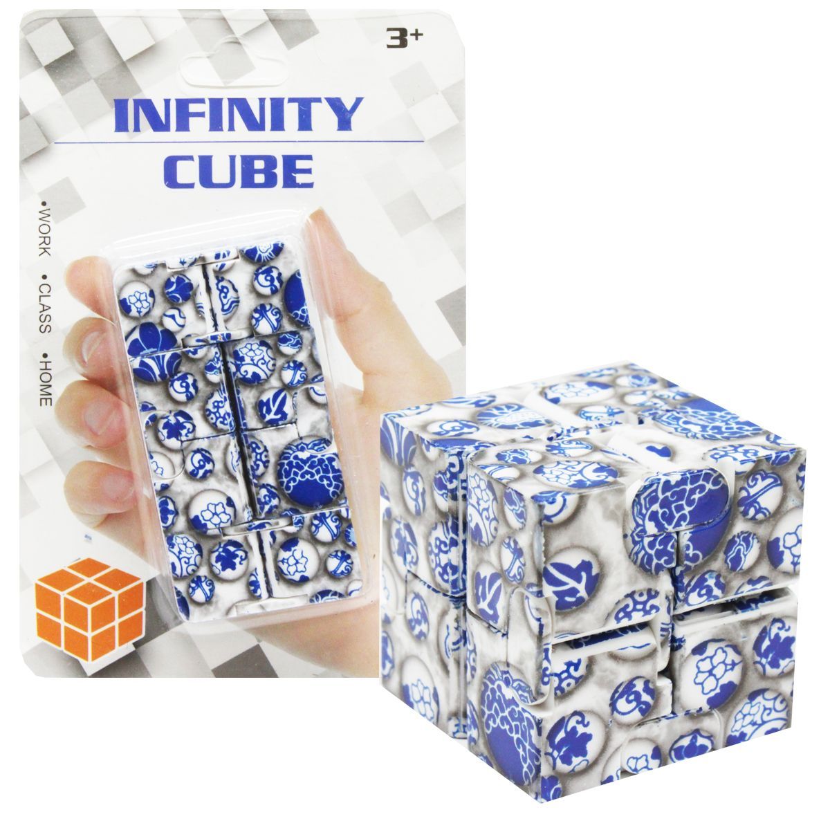 Уценка.  Головоломка "Инфинити куб: Новогодние шары" - слезает пленка
