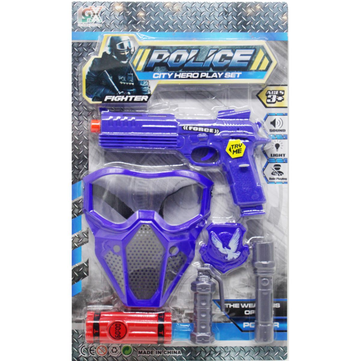 Полицейский набор "City hero playset" Полицейский набор "City hero playset"