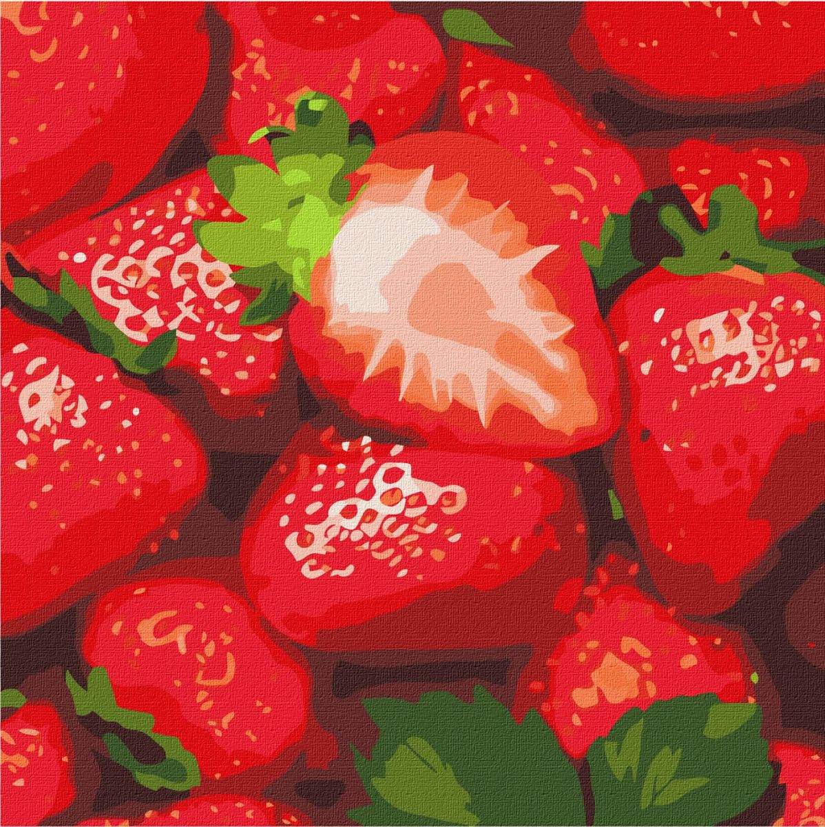 Картина за номерами "Соковита полуниця" ★★★  фото 1