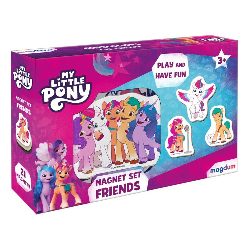 Набор магнитов "My Little Pony: Друзья", 21 элемент