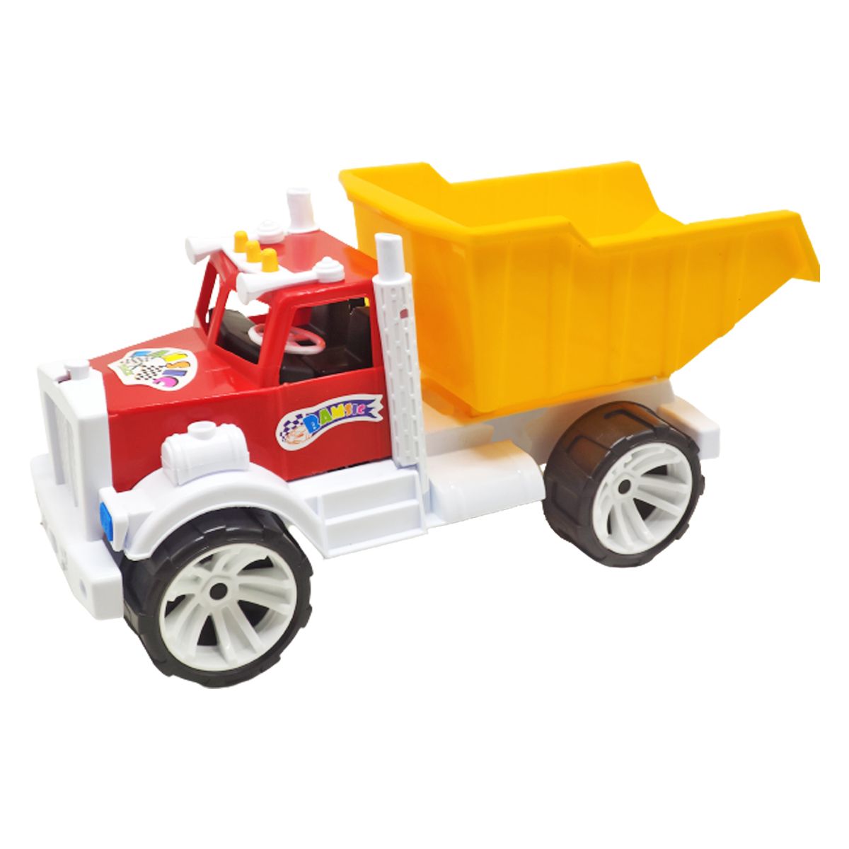 Бамсік самоскид (червоно-помаранчевий)  фото 1