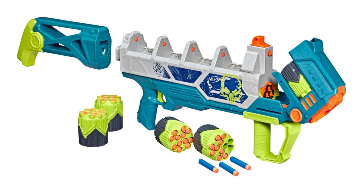 NERF Бластер іграшковий Nerf Rebel Ops Doom Cannon, 60 дротиків, 5 супершелів  фото 19