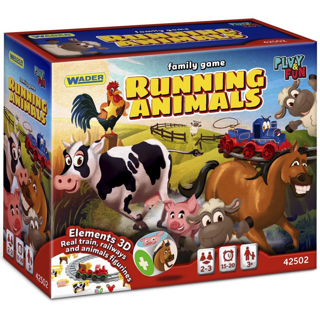 Навчальна гра "Running Animals"