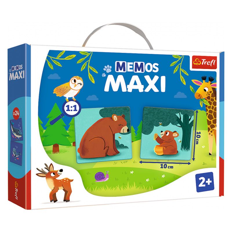 Настільна гра "Memos Maxi: Батьки та діти тварин"