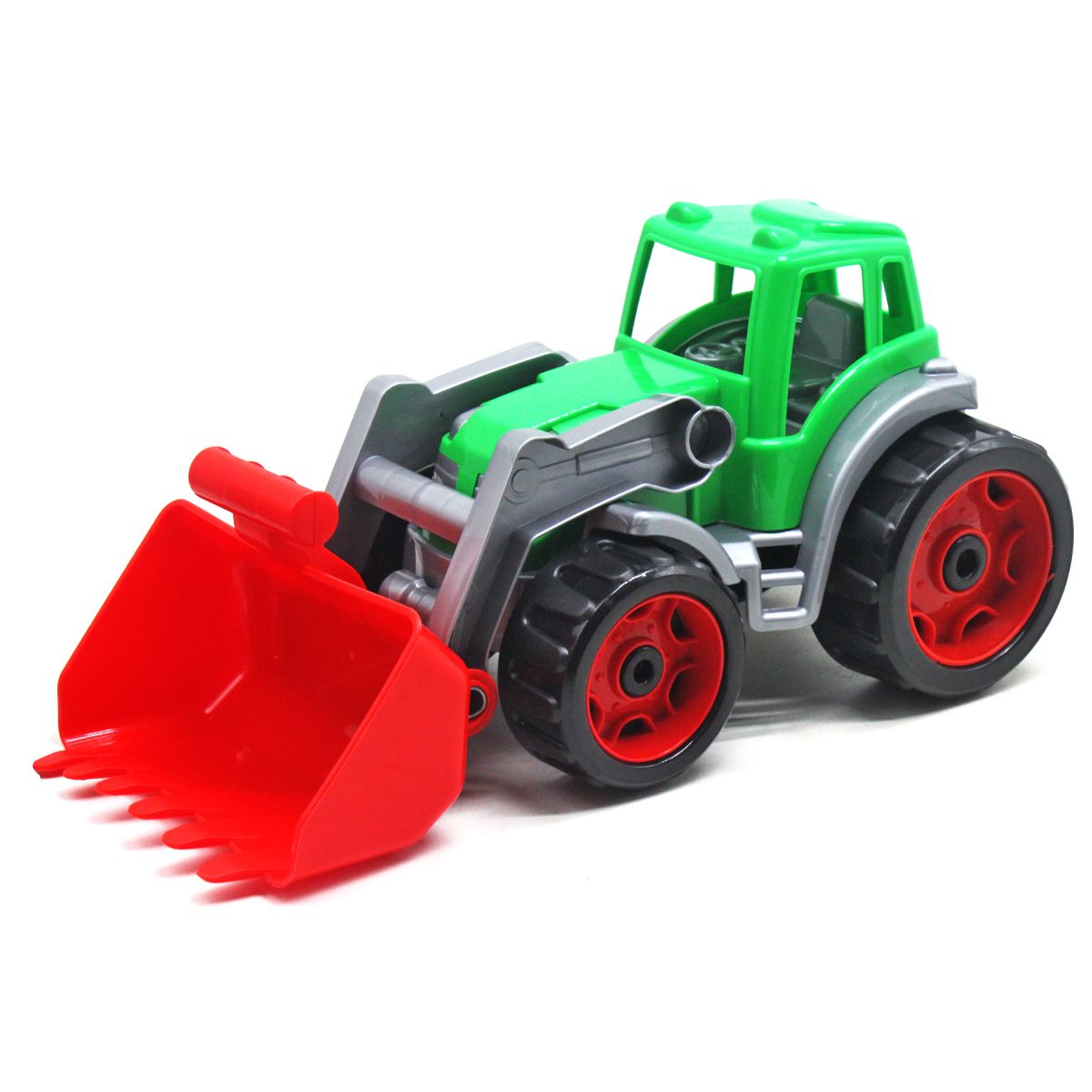 Трактор с ковшом Технок (зеленый)