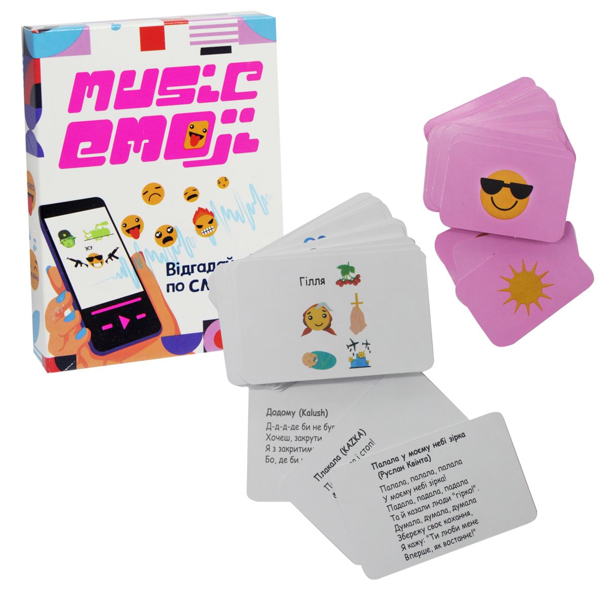 Настільна гра "Music Emoji" (укр)