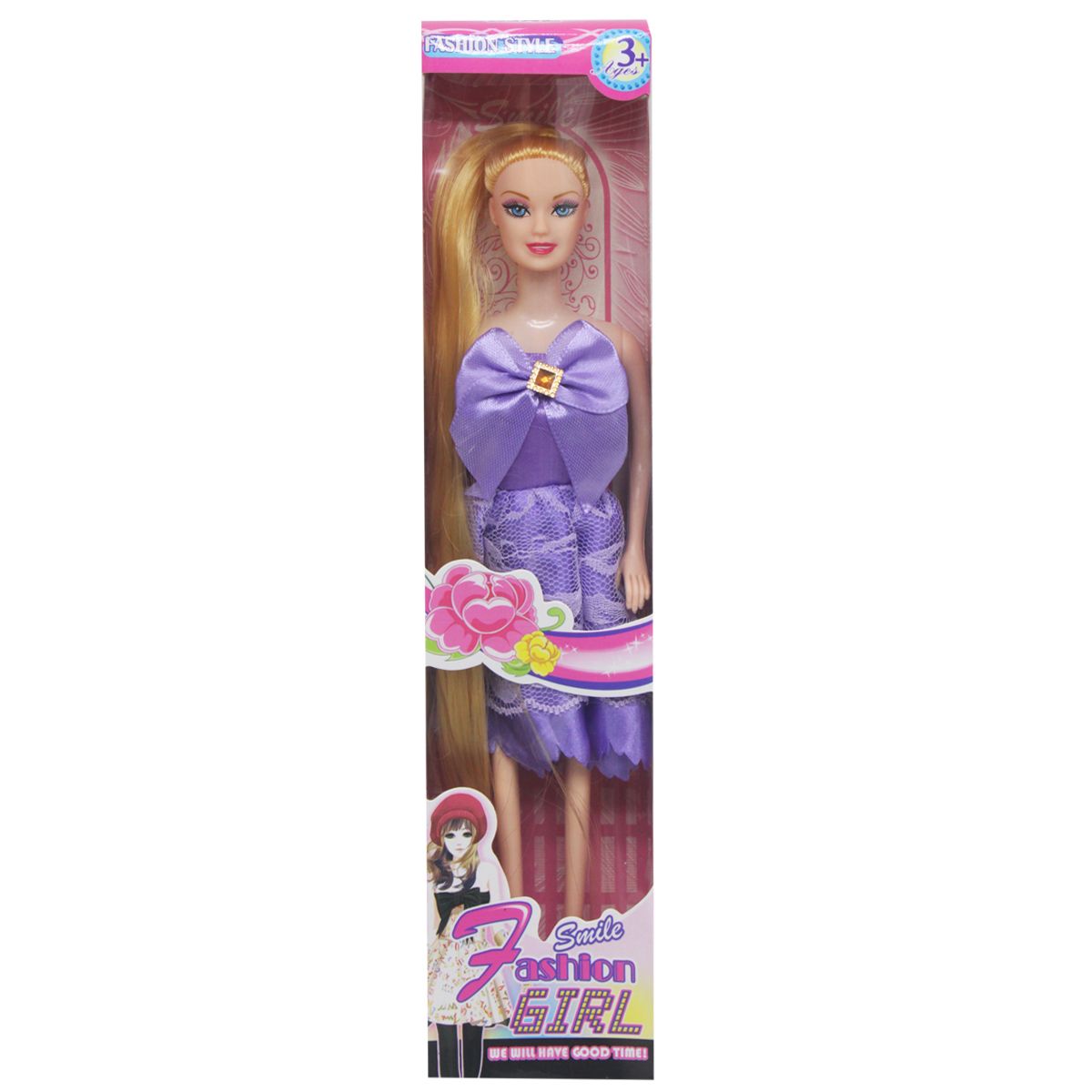 Лялька "Fashion Girl" у фіолетовому
