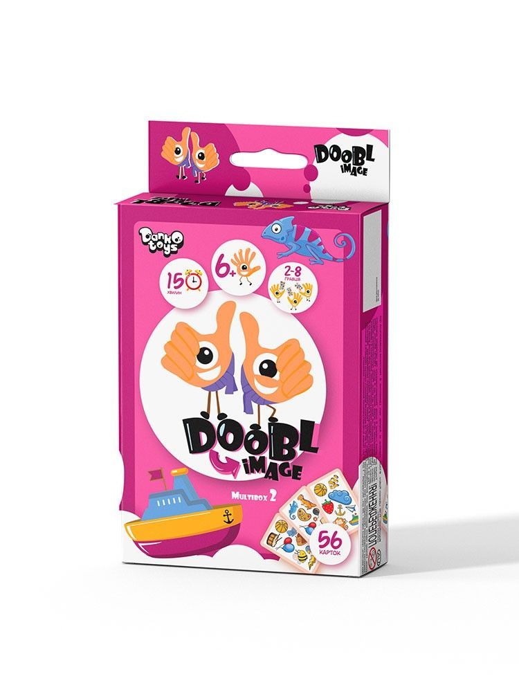 Уценка. Настольная игра "Doobl image mini: Multibox 2" укр - поврежденная упаковка Уценка. Настольная игра "Doobl image mini: Multibox 2" укр - поврежденная упаковка