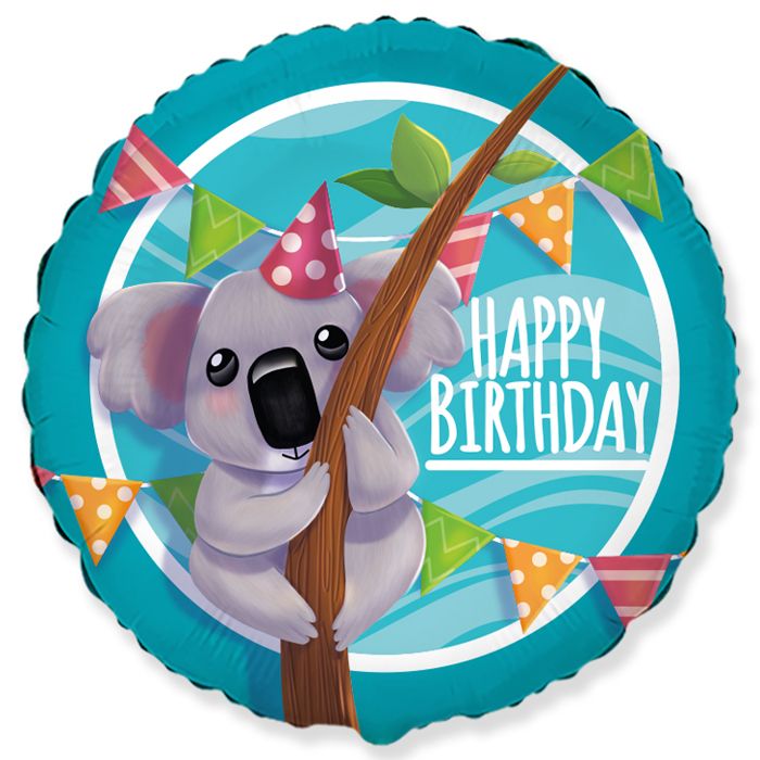 Шарик фольгированный "Happy Birthday" Шарик фольгированный "Happy Birthday"